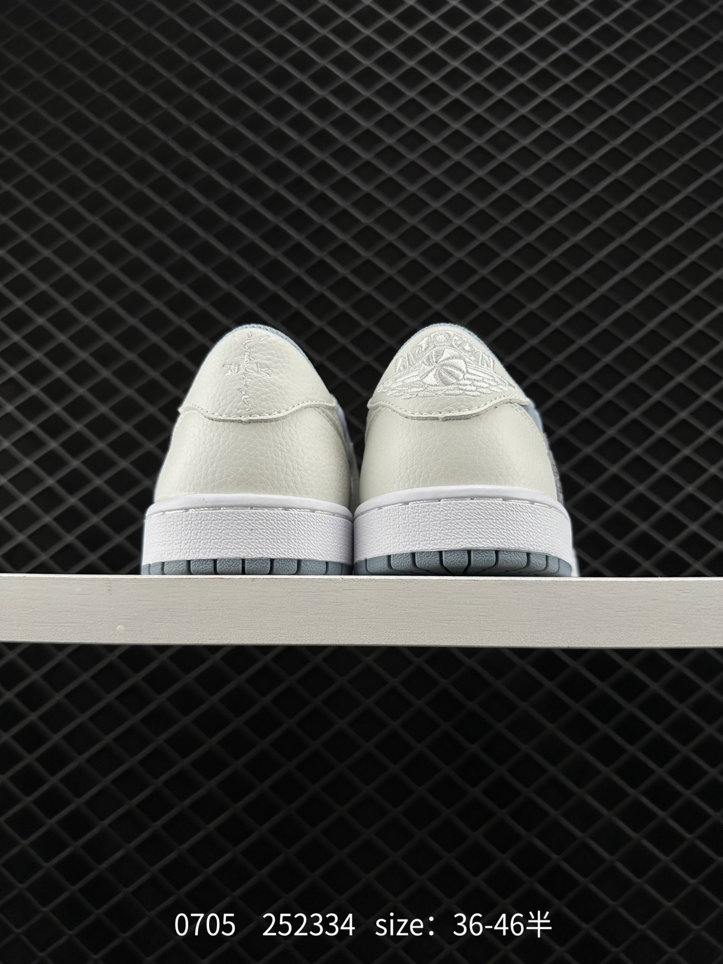 Fragment Design x Travis Scott x Nike Air Jordan 1 Low OG SP”Military Blue”